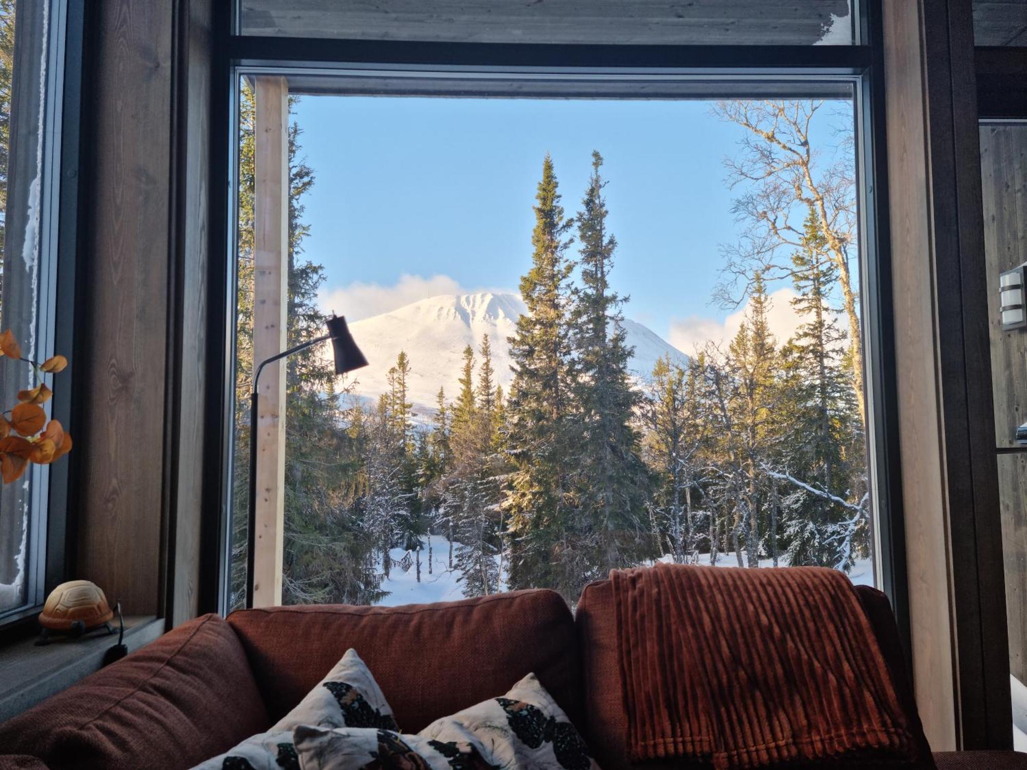 Ny Leilighet Med Flott Utsikt Til Gaustatoppen Rjukan Esterno foto