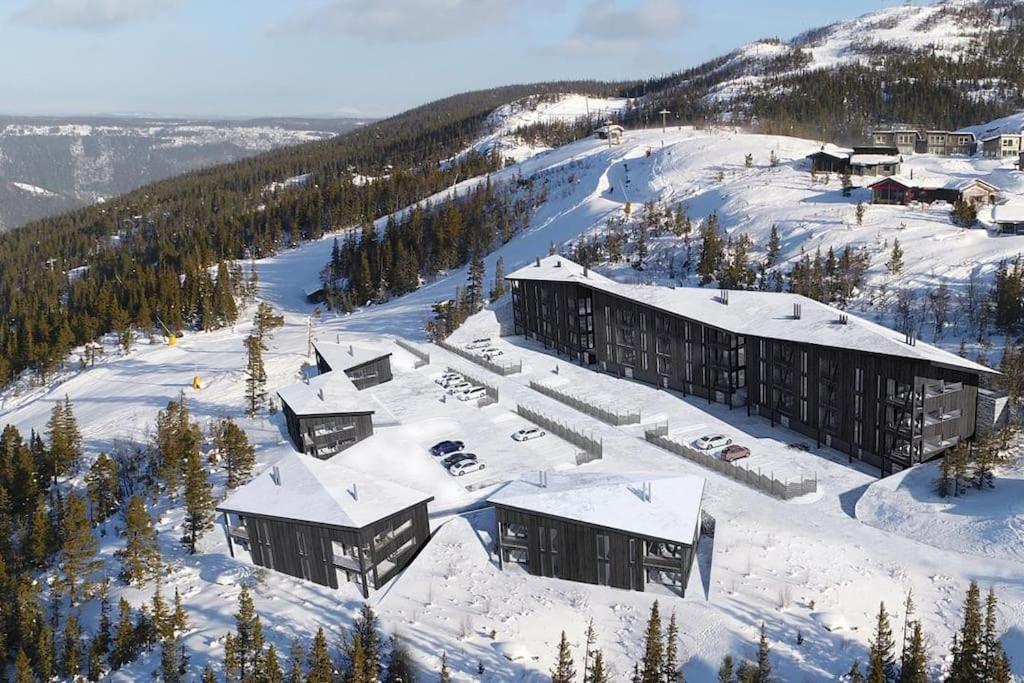 Ny Leilighet Med Flott Utsikt Til Gaustatoppen Rjukan Esterno foto