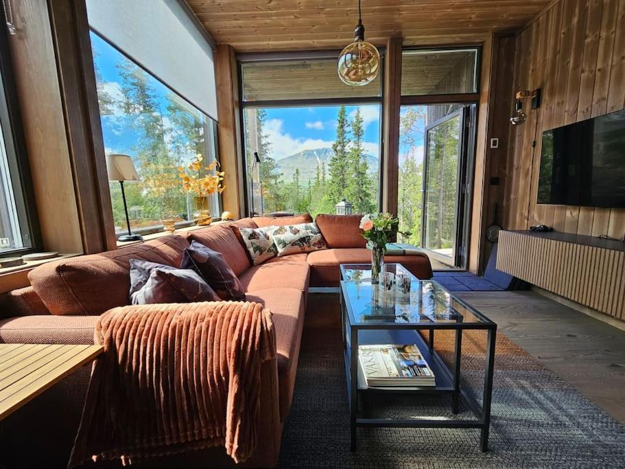 Ny Leilighet Med Flott Utsikt Til Gaustatoppen Rjukan Esterno foto