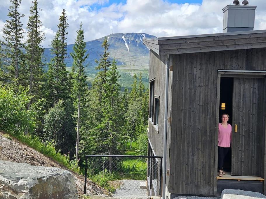 Ny Leilighet Med Flott Utsikt Til Gaustatoppen Rjukan Esterno foto